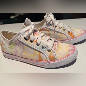 Coach scribble sneakers sz 6.5